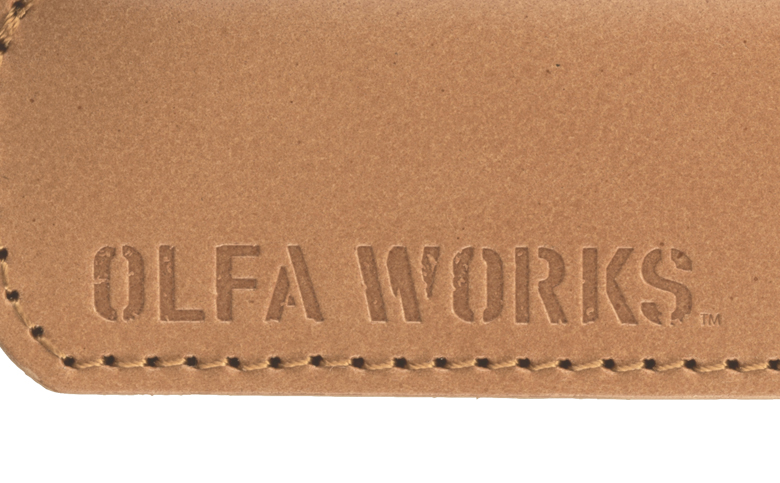 BKレザーケース ライトブラウン｜オルファ株式会社 【公式サイト】