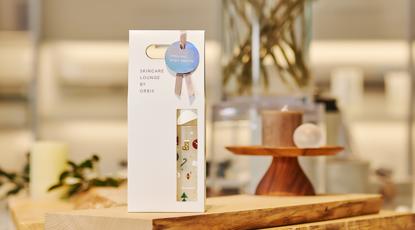 ORBIS Xmas Market』期間中、クリスマス限定デザインボトルが新登場！