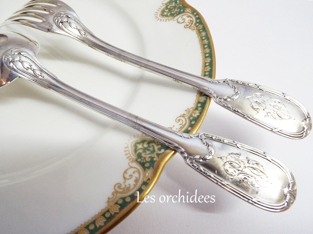 フランス アンティーク シルバー950 ピュイフォルカPUIFORCAT デザート