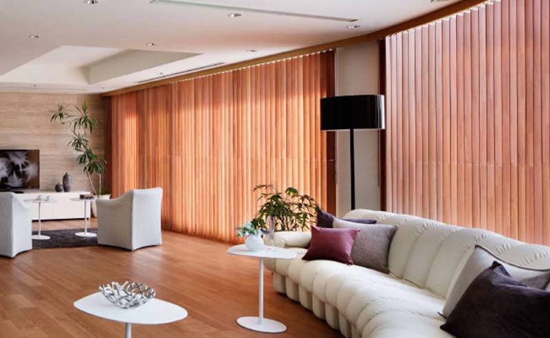 縦型ウッドブラインド「プレミアムシリーズ」 ナニックジャパン 株式