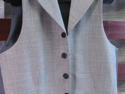 ハウンドトゥース・チェックのベスト | PSR スーツスタイル