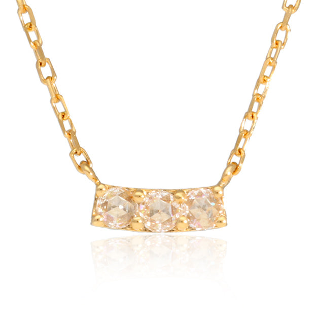 K18/Pt「ポレールローズ」ネックレス｜【オレフィーチェ】Orefice