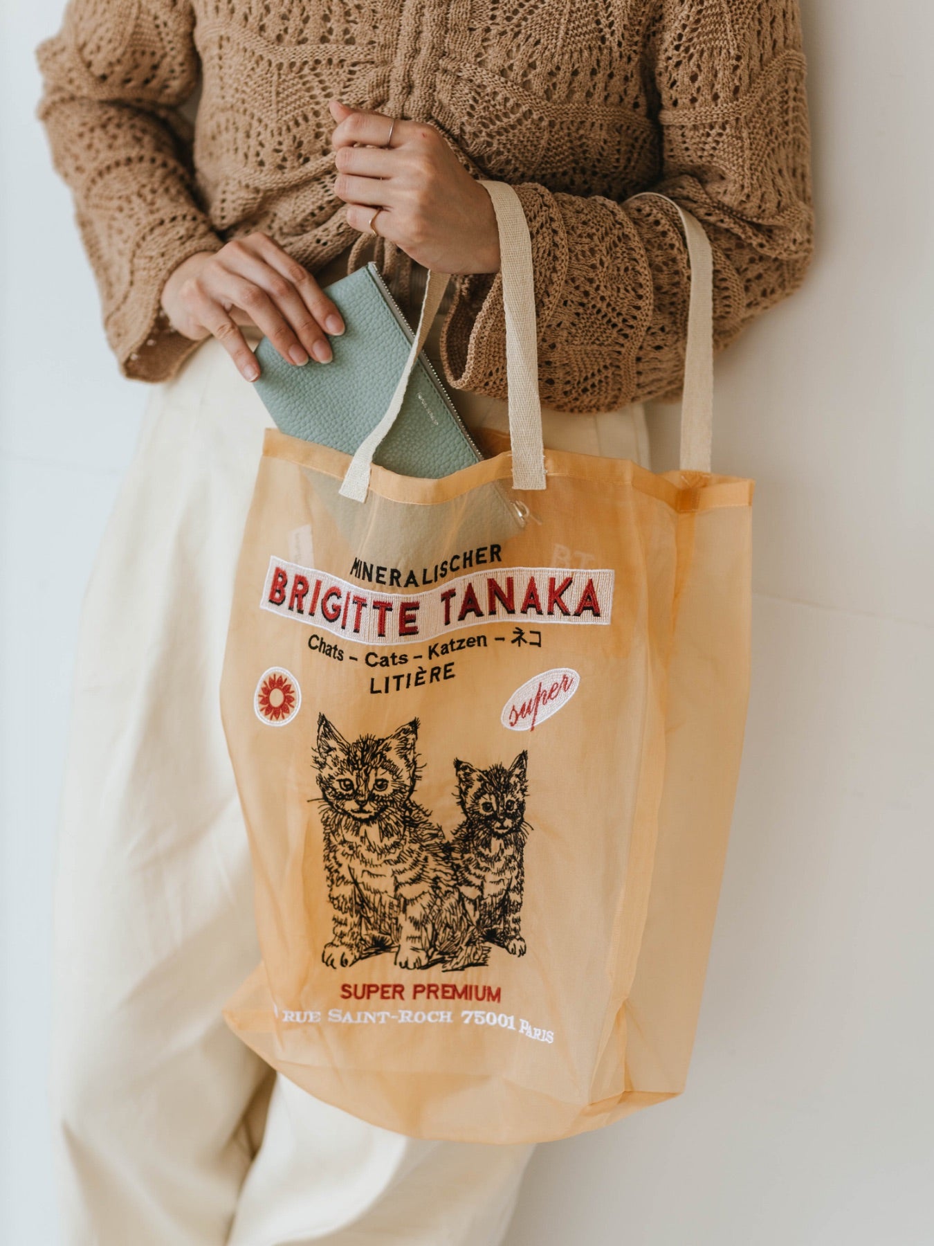 Brigitte Tanaka バッグ／Chat Peach｜バッグ｜オルネ ド フォイユ公式