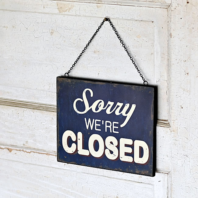 OLD OPEN & CLOSEサイン | ゼネラルストア オルネ