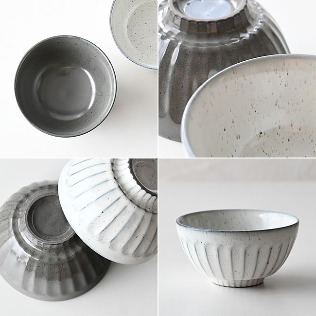 白灰窯 しのぎ茶碗 | ゼネラルストア オルネ