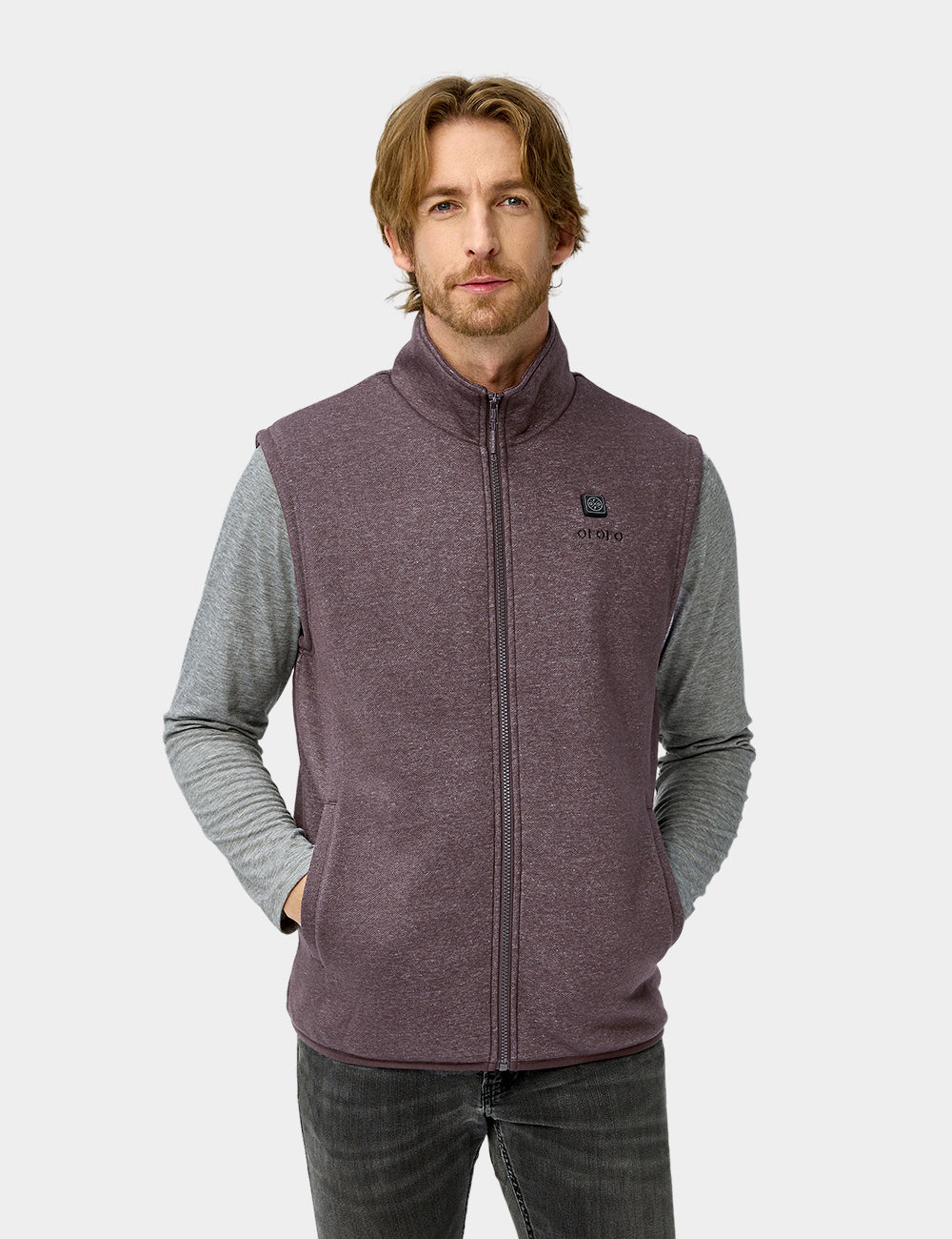 Men Heated Fleece Vest | Up to 10 Hours of Heat | ororo® Heated