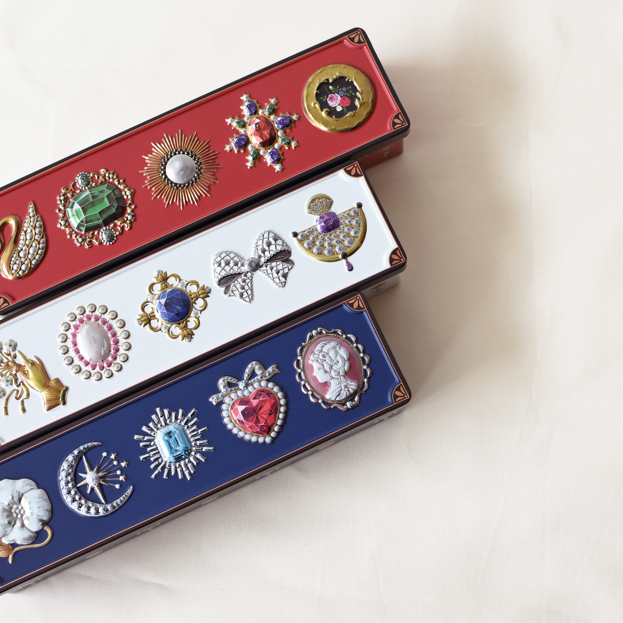 195 ビジュー缶カデット[お菓子のミカタ] - 缶パッケージの大阪製缶