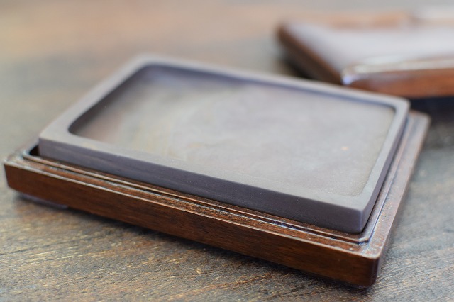 端渓硯 旧坑 老坑 刻入102×95×15mm | 書道用品専門店【大阪教材社】