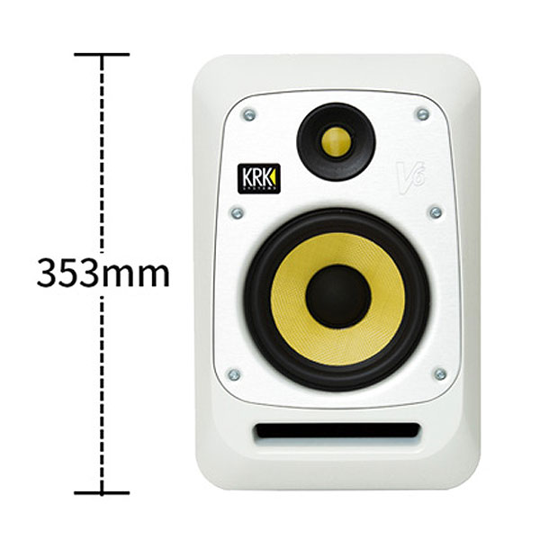 大人気スピーカーKRKの上位機種V6S4のホワイトモデルが誕生いたしました！