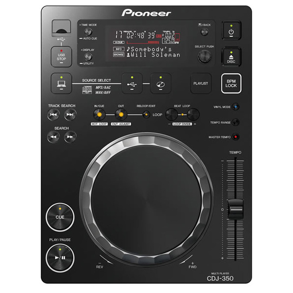 Pioneer/CDJ-350の紹介です。