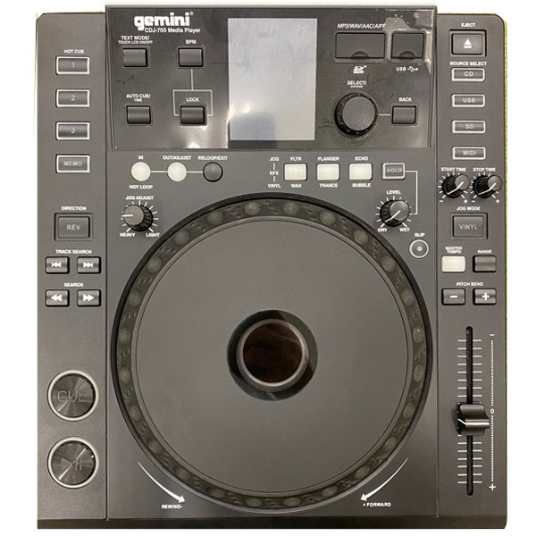 中古ジャンク品】gemini/CDJ/CDJ-700 -DJ機材アナログレコード専門店