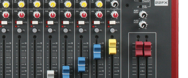 ALLEN&HEATH/PAミキサー/ZED-22FX(ZED22FX/X) -DJ機材アナログレコード