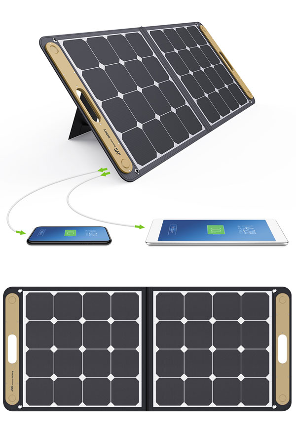 JVC/BN-RBシリーズ対応充電用ソーラーパネル/BH-SP100-C -DJ機材