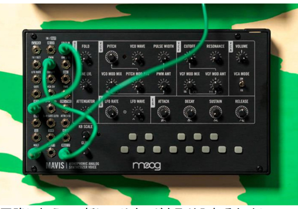 Moogの組み立て式セミモジュラーシンセサイザーMavisをご紹介いたします！