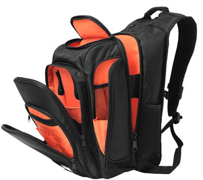 U9101BL/OR / DIGI BACKPACK BLACK/ORANGE -DJ機材アナログレコード