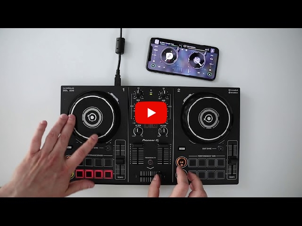 スマホで超手軽！アプリでDJが楽しめる！Pioneer DJ DDJ-200！