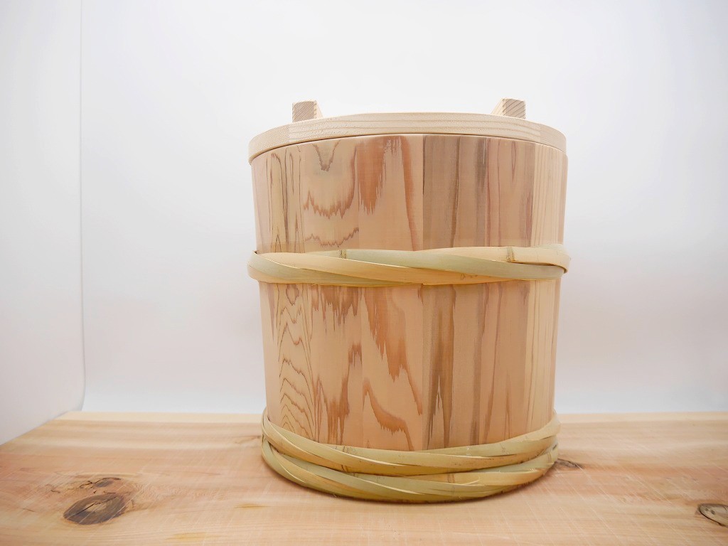 秋田杉 味噌桶 | おたまや 無添加味噌・甘酒・麹販売