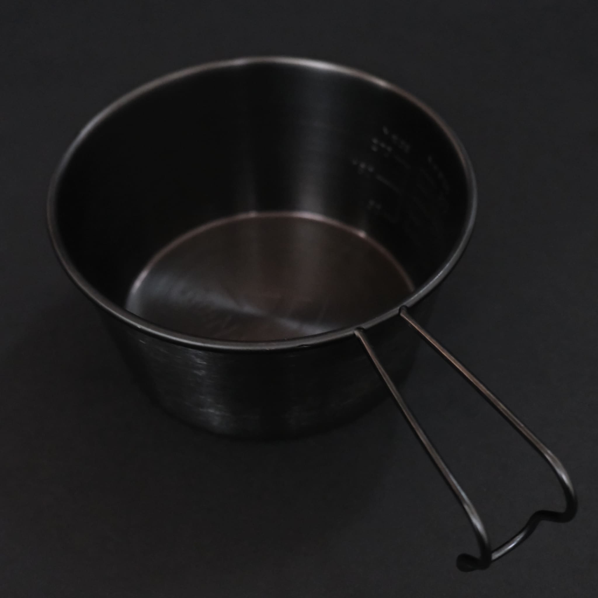 公式】Re:NASOV｜黒酸化発色加工｜ 深型 ｜漆黒のシェラカップ 燕三条