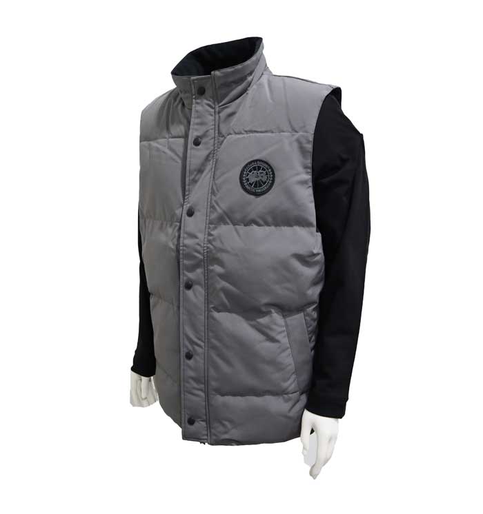 カナダグース ブラックレーベル ダウンベスト グレー | アウトレット