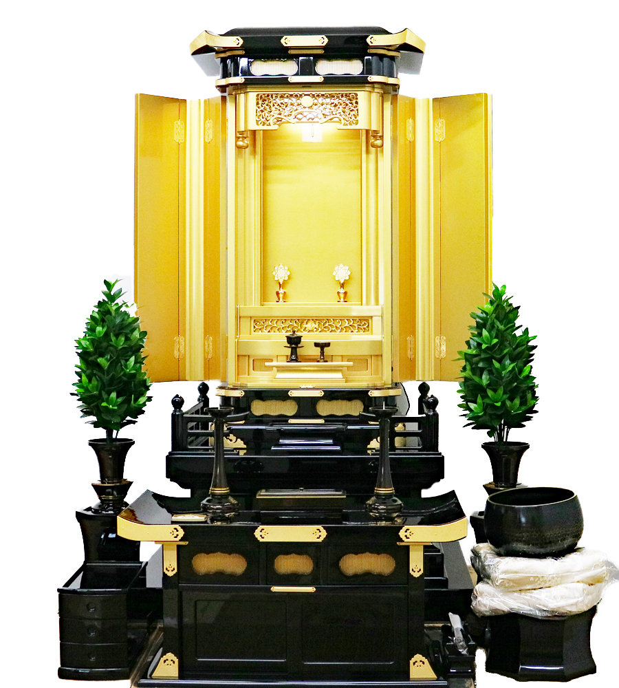 創価学会 伝統型厨子仏壇 「正徳60」 経机30付 特装・常住御本尊様対応