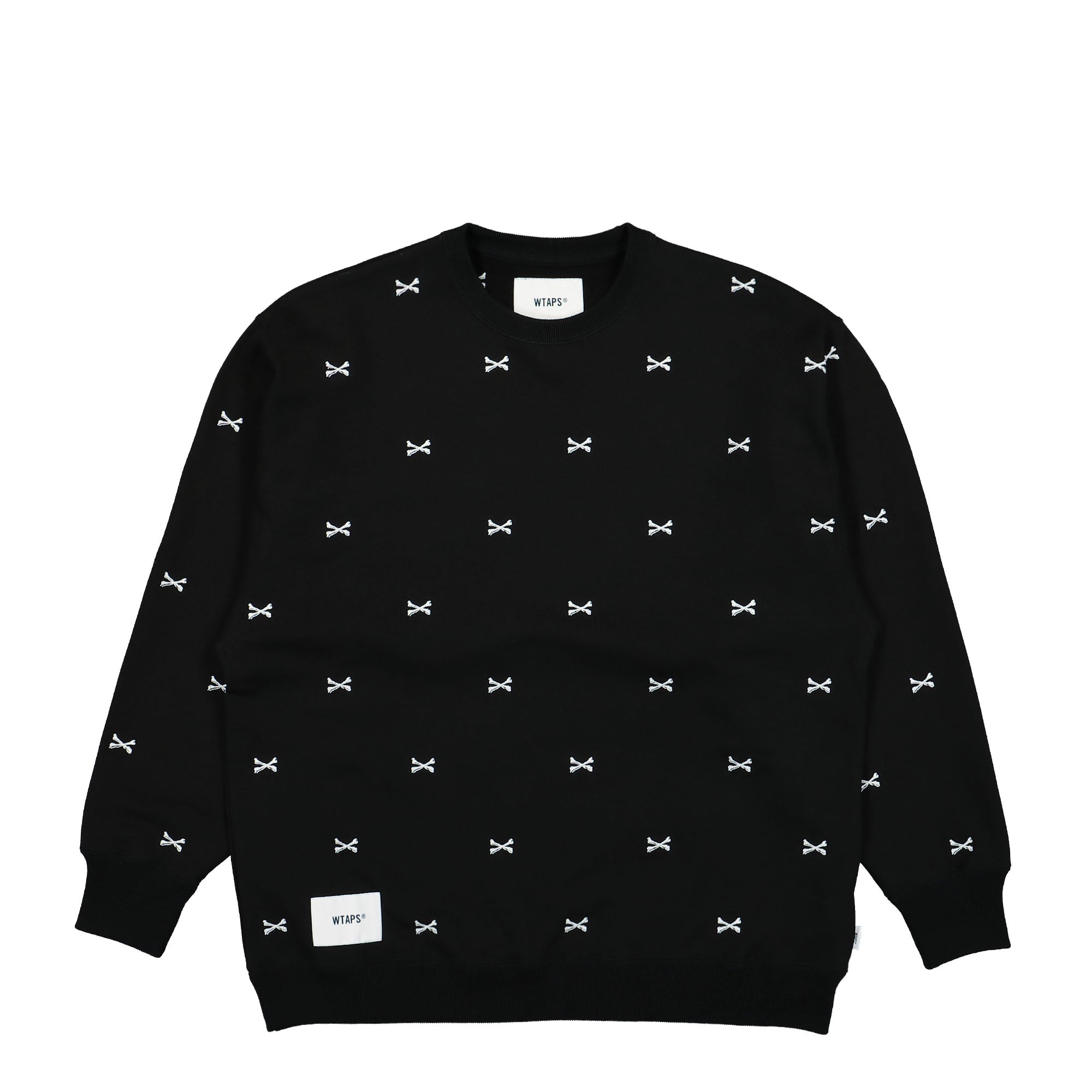 WTAPS ACNE Crossbones Crewneck Sweater 222ATDT-CSM25 | OVERKILL