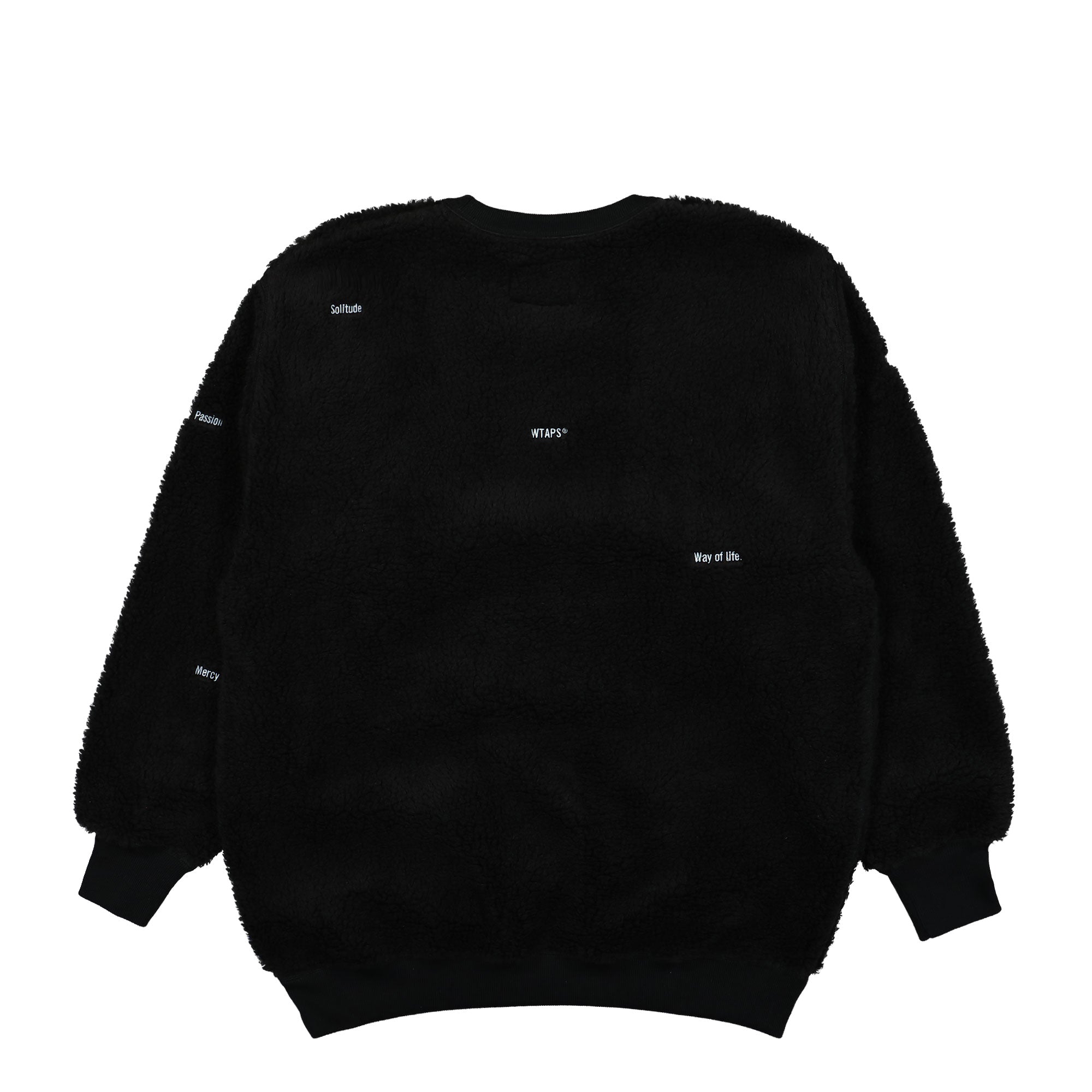WTAPS BC / Sweater / POAC 242ATDT-CSM24 / Black | OVERKILL