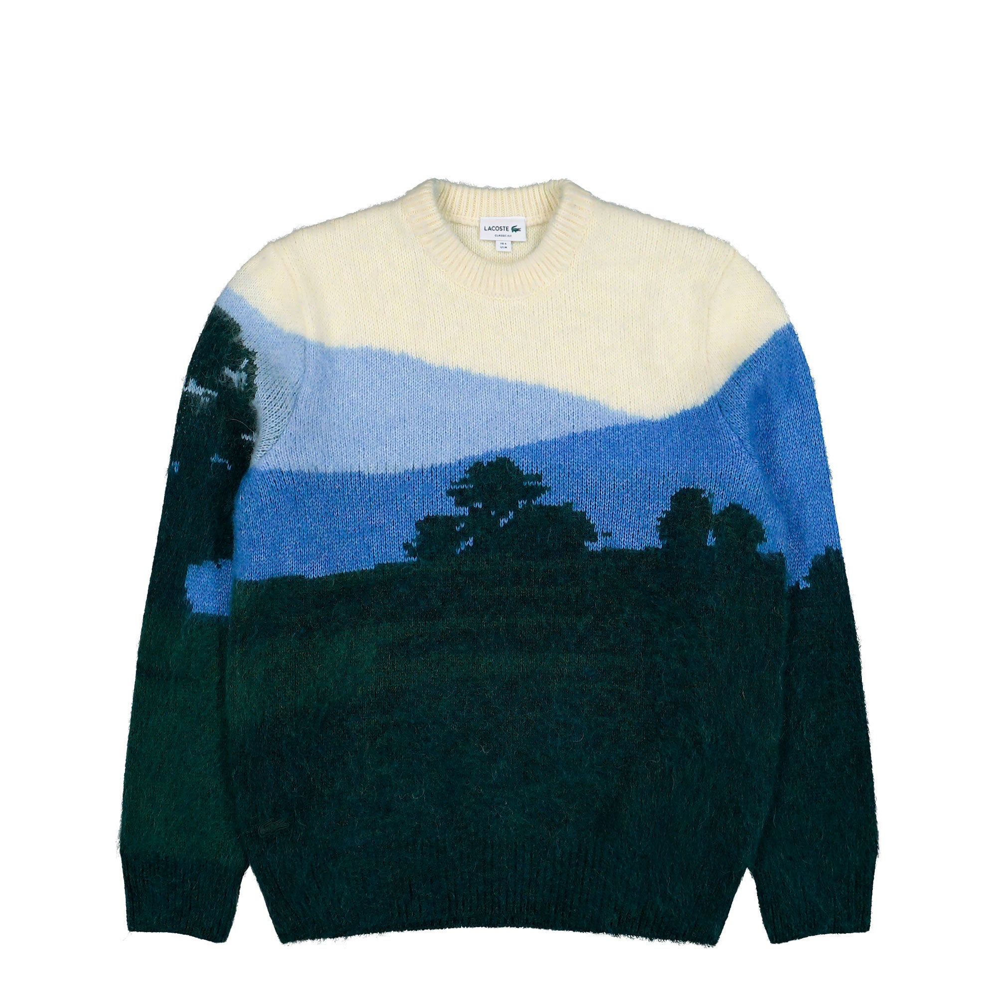 Lacoste Landscape Jacquard Alpaca Sweater AH5945-00 9lK | OVERKILL