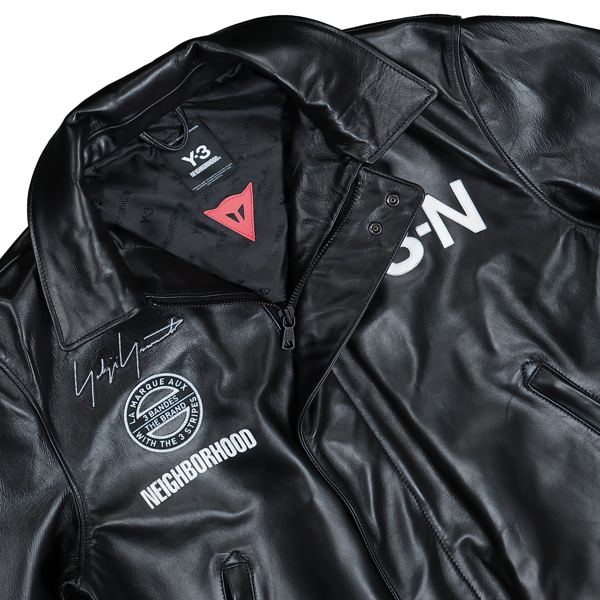 Dainese x Neighborhood x Y-3 Leather Bomber Jacket KT4301 | OVERKILL