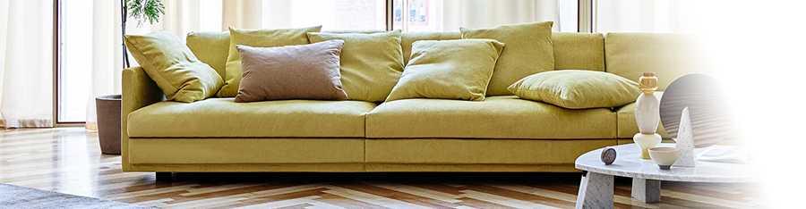 アイラーセン（EILERSEN）ビッグカールトン 2人掛けワイドソファ買取