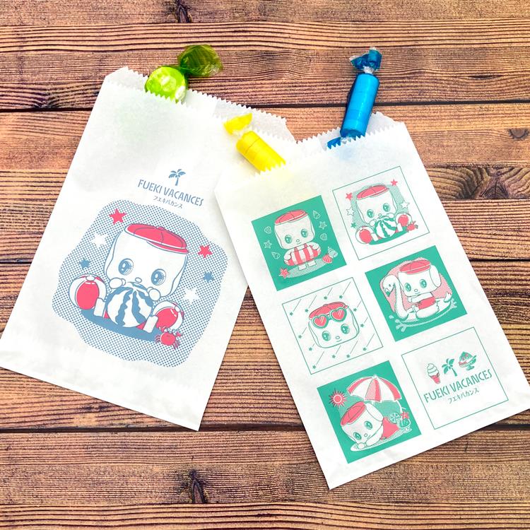 おすそわけ袋 フエキバカンス スイカ(スイカ): ステーショナリー