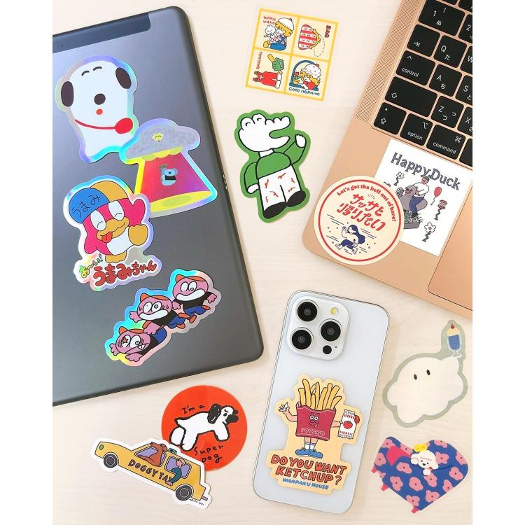 クリエイターズサーカス ステッカー ニシワキタダシ ワニ(ワニ