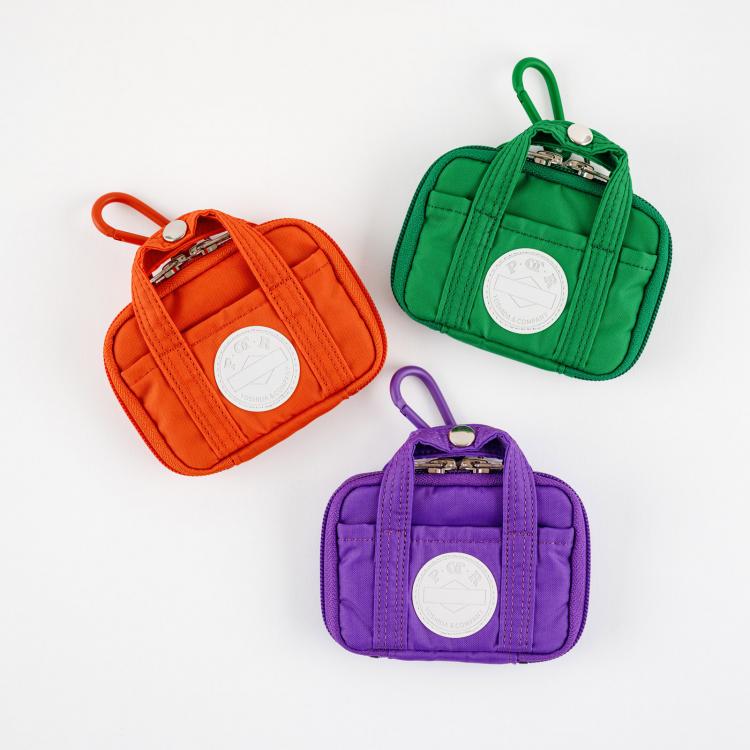 ミニウォレット POTR Stroll Jr.グリーン(グリーン): ステーショナリー