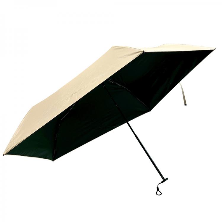 折りたたみ傘 晴雨兼用 99Tsukumo傘 ベージュ(ベージュ): ファッション