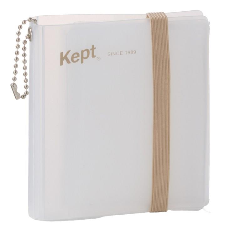 Kept ジャバラカードホルダー トレカサイズ ベージュ(ベージュ