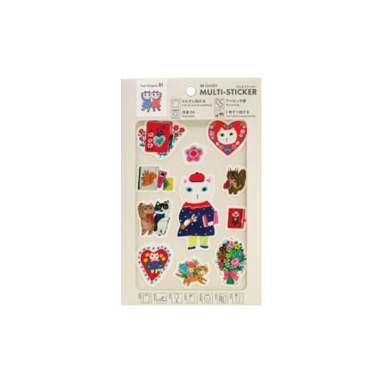 マルチステッカー 北岸由美 ART(ART): ステーショナリー | ロフト