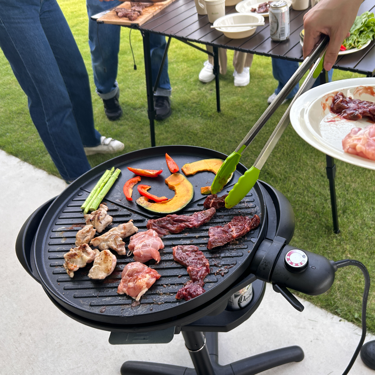 野電）エレキャン・ファミリーエレグリル|ギア|グリル・たき火