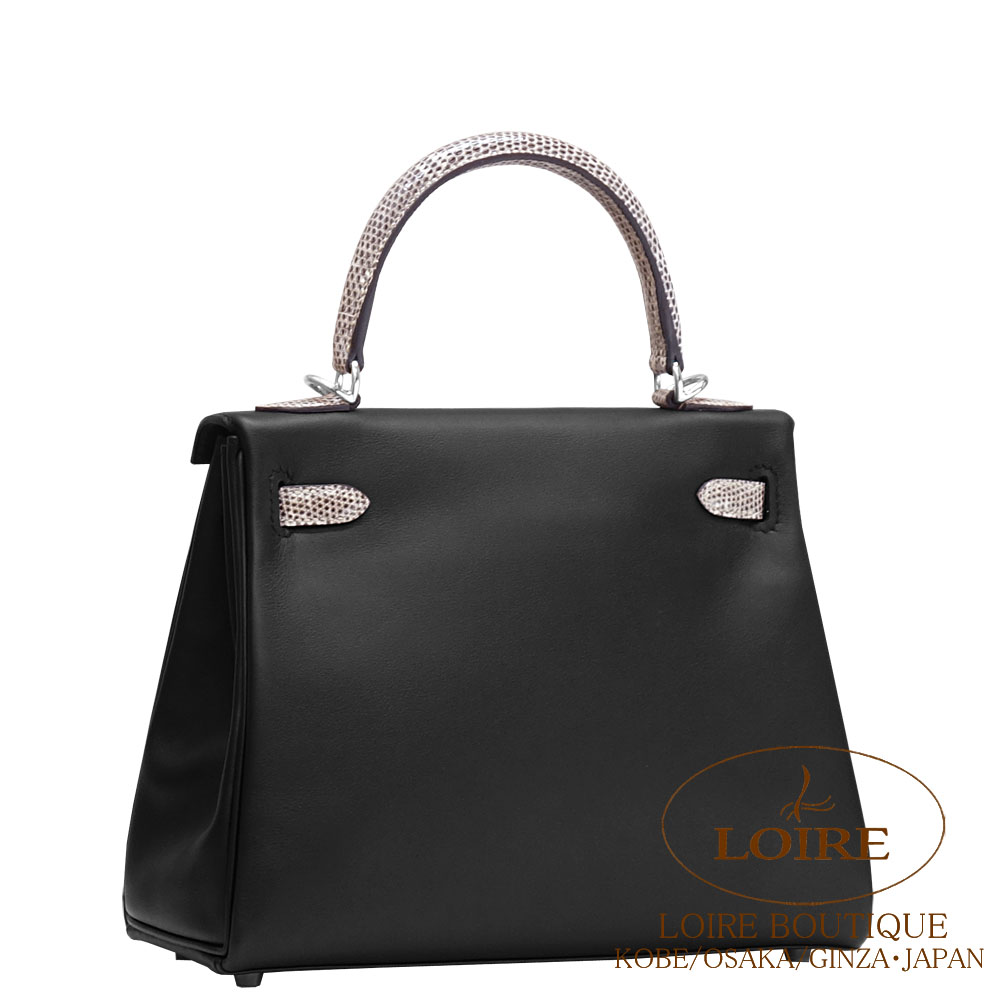 エルメス エルメス<br>ケリー 25cm 内縫い<br>タッチ<br>クロ×オンブレ<br