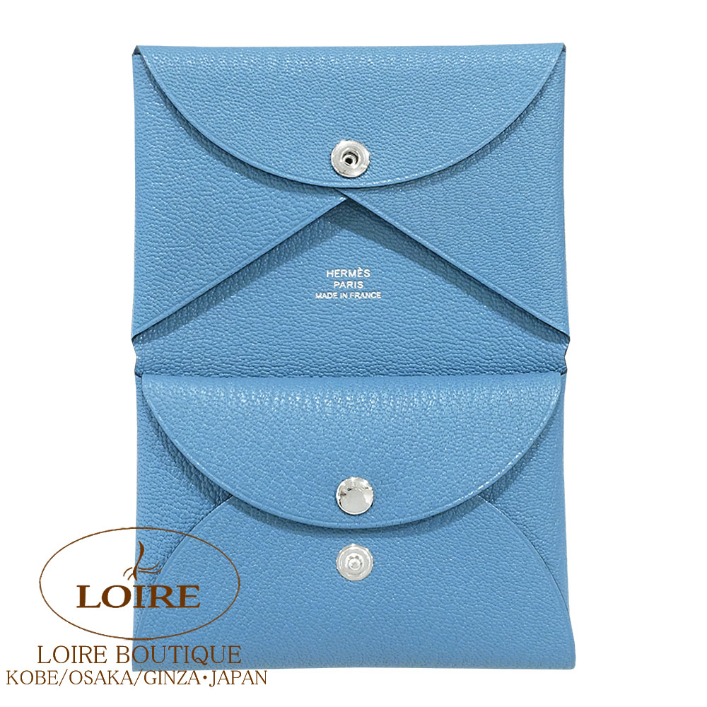 エルメス　カルヴィ デュオ ケース付きカードケース　ブルー 楽天市場】【エルメス/カルヴィ/カードケース/HERMES/新品/カルヴィ