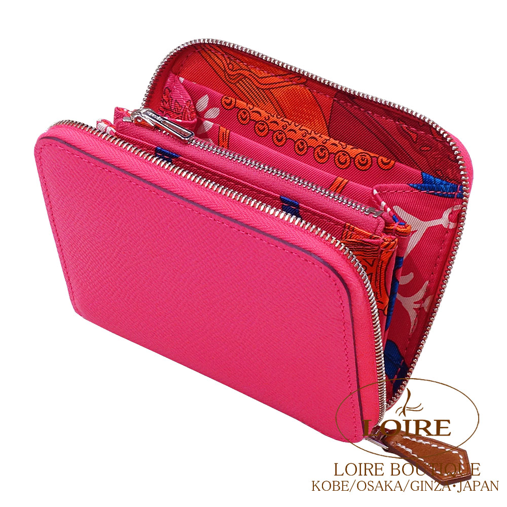 極美品◆HERMES アザップロング シルクイン ローズエクストリーム A刻印 楽天市場】エルメス HERMES アザップロング シルクイン ラウンド