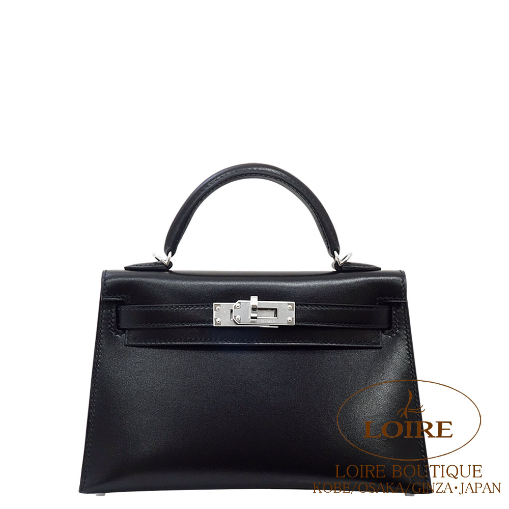 HERMES⭐︎ミニケリー⭐︎ミニケリー2 空箱 ランク N 新品 HERMÈS エルメス 限定品 ミニケリー2 クルーテ ブラック