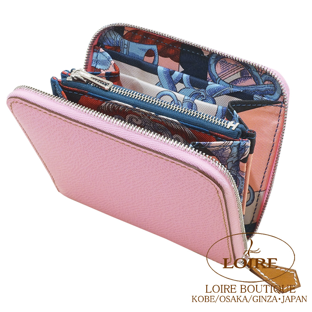 【最高級美品】エルメス アザップコンパクト シルクイン ピンク エプソン □R刻 楽天市場】【未使用品】 エルメス アザップ シルクイン コンパクト