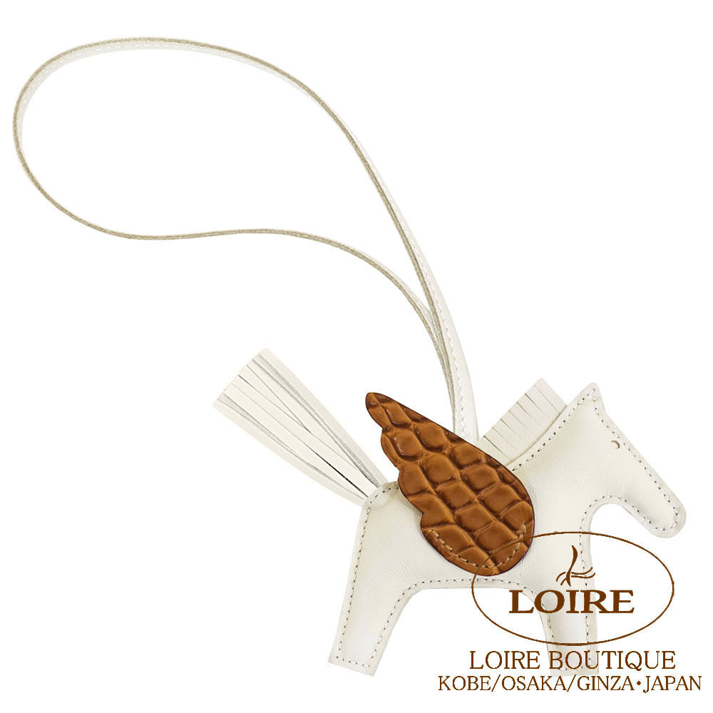 【新品希少】HERMES ペガサス　チャーム　エルメス ロデオ　PM ゴールド HERMES（エルメス） 【新品未使用】エルメス ロデオ ペガサス PM