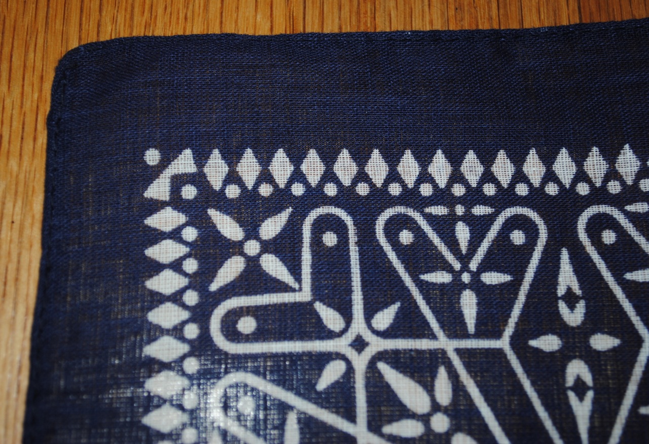 ヴィンテージ バンダナ クロス柄 デッドストック デッドストック