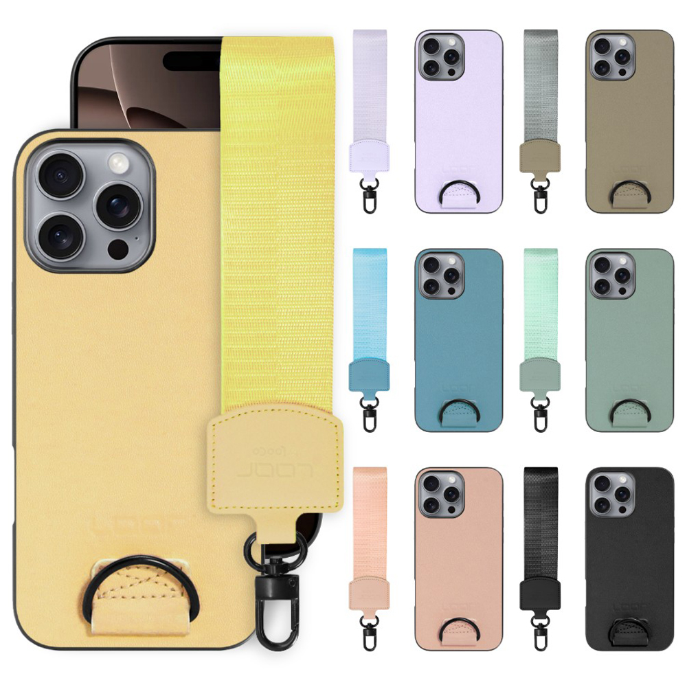 LooCo Official Shop / [ LOOF STRAP-SHELL (ショートVer.) ] iPhone