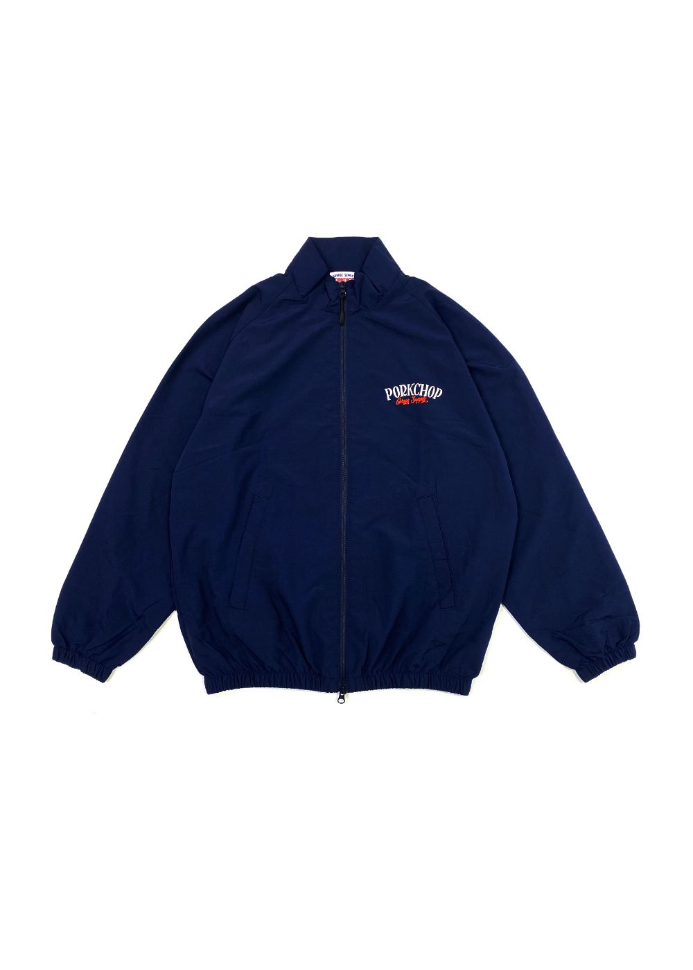PORKCHOP GARAGE SUPPLY - PORK BACK NYLON JKT (NAVY) / ポークバック