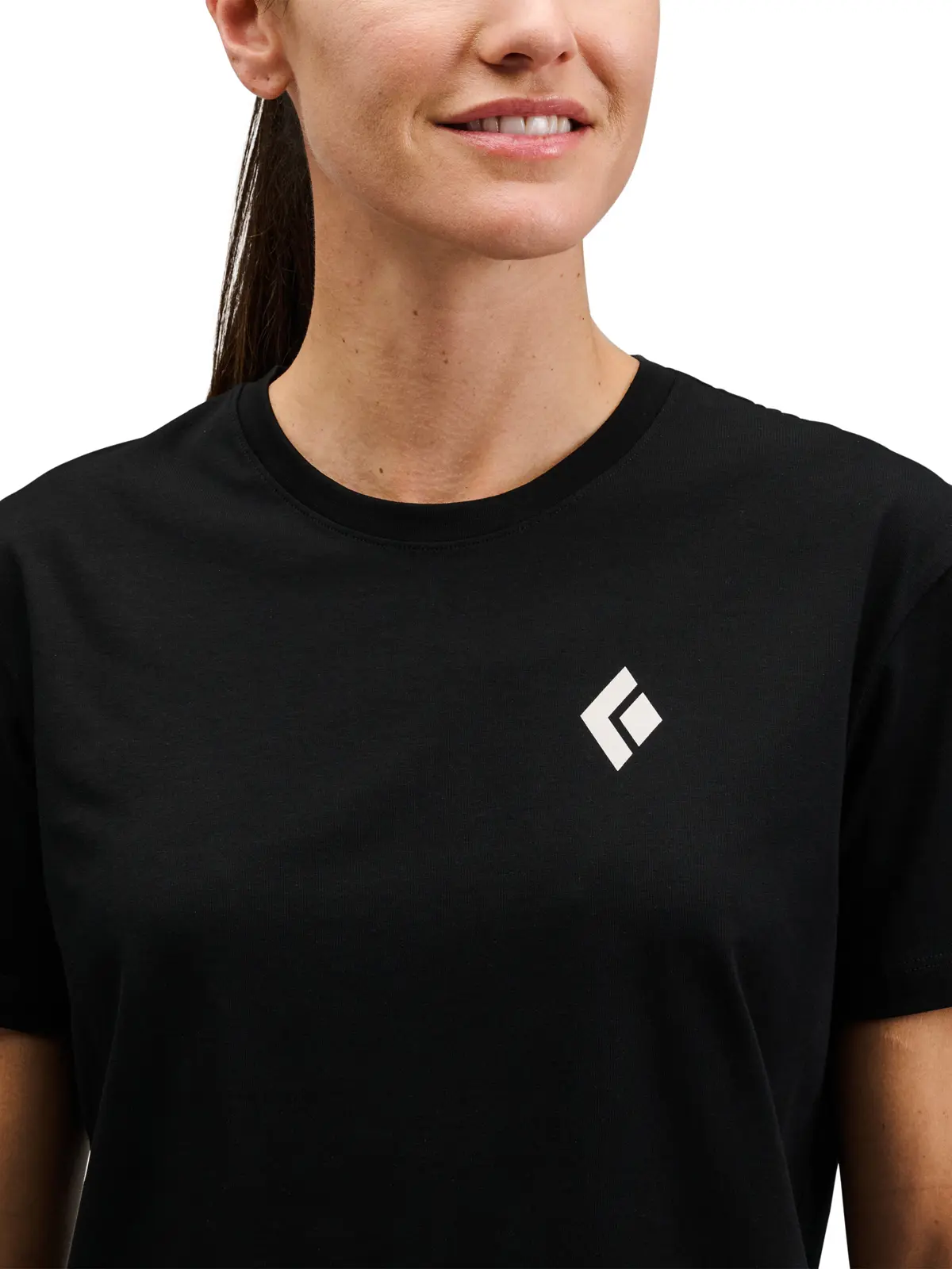 ウィメンズ イクイップメントフォーアルピニストティー(XS ブラック