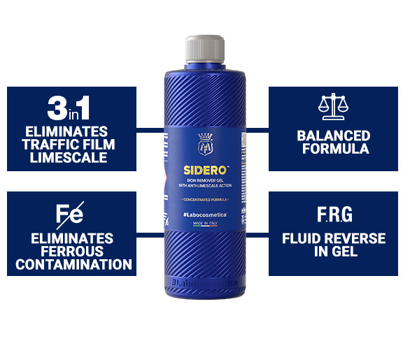 SIDERO 500ml #ラボコスメティカ｜鉄分除去ジェル - 石灰沈着防止効果付き