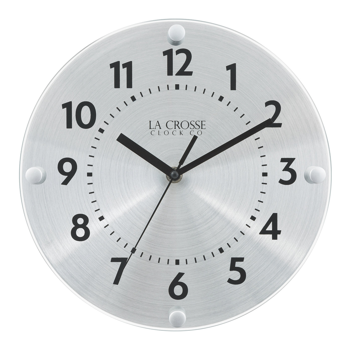 404-3725 10-inch Orion Metal Wall Clock