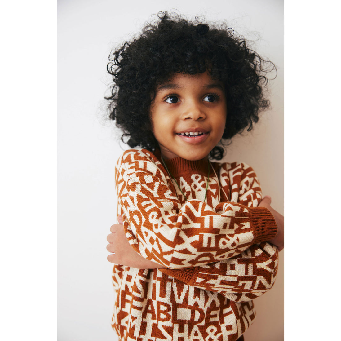 Misha and Puff Acorn Alphabet Range Sweater – Ladida