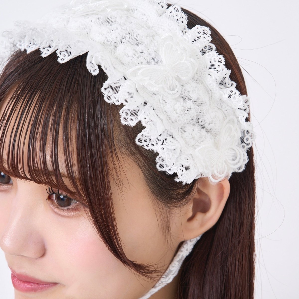 レースチュールヘッドドレス《LAFARYオリジナル》- LAFARY ONLINE